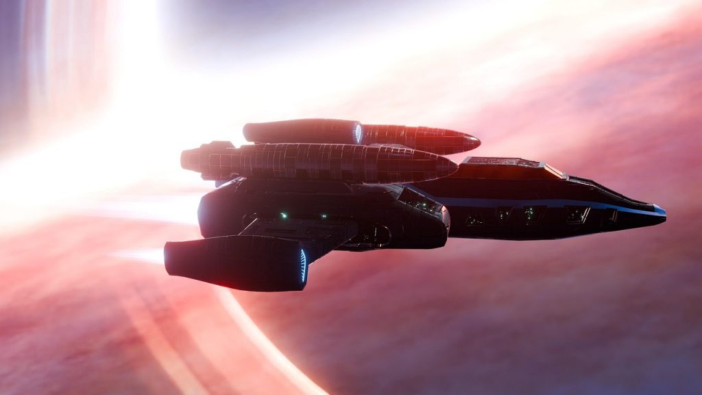 spaceship, science fiction, space, sci-fi